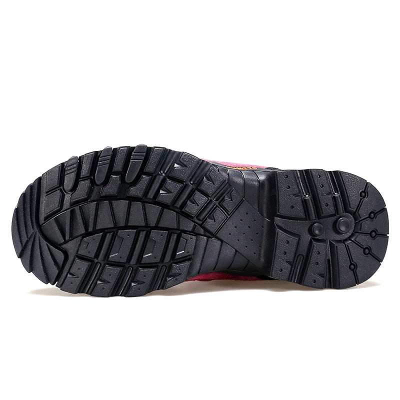 HUMTTO Trekking Shoes for Women Waterproof Sports Climbing Hiking Boots Woman New Winter Luxury Designer Outdoor Womens Sneakers