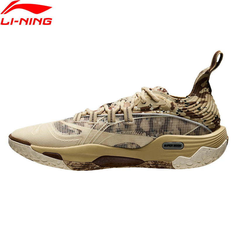 Li-Ning Men's BADFIVE DOMINATOR I SUPER Court Basketball Shoes SUPER BOOM Cushion Wearable Sport Shoes Stable Sneakers ABFV007