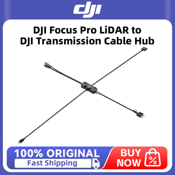 DJI Focus Pro LiDAR to DJI Transmission Cable Hub for DJI RS 4 Pro DJI RS 3 Pro DJI Transmission