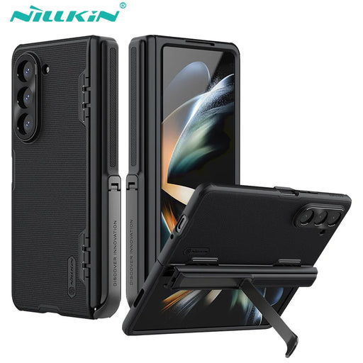 For Samsung Galaxy Z Fold 5 Case NILLKIN Super Frosted Shield Folding Back Cover 180° Folding With Kickstand For Z Fold 5 Case