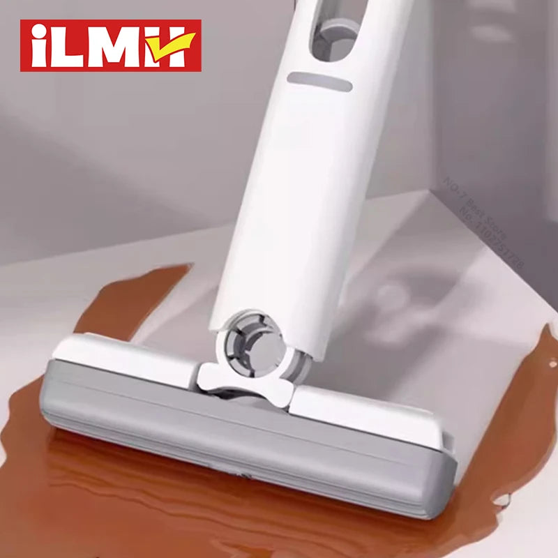 iLMH Mini Mop ជូតសម្អាតដោយខ្លួនឯង ងាយស្រួលបត់ និងសម្អាតក្នុងគ្រួសារ មិនចាំបាច់លាងដៃ ជូតសម្អាតបានស្អាតល្អ ស្រូបយកទឹកបានល្អ ងាយស្រួលជូត ...