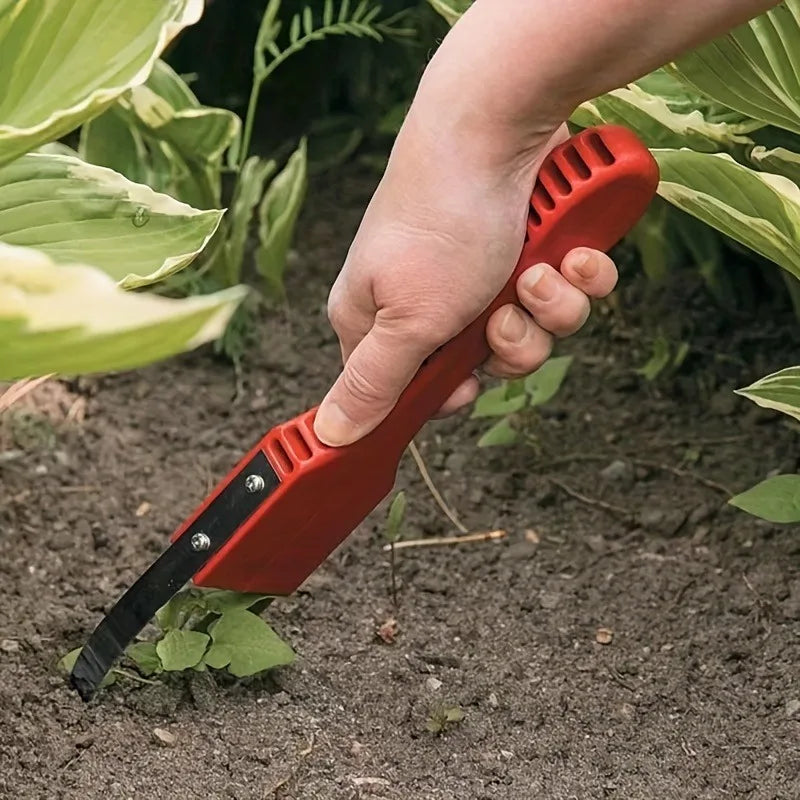 1pc Hand Loop Weeder, Weed Cutter/Remover Tool with Plastic Handle for Lawns & Yards, Gardening Made Easy. Gardening tools