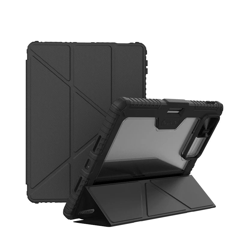 NILLKIN For Xiaomi Pad 8 Pro Magnetic Case For Xiaomi Pad 8 Case Multi-angle Folding Camera Protection Cover With Pencil Holder