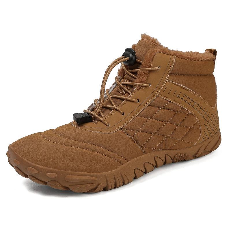 Winter Unisex Snow Boots Men Women Cotton Shoes Ankle Snowboots Plush Warm Shoes Size 34-46 47 48 Dropshipping