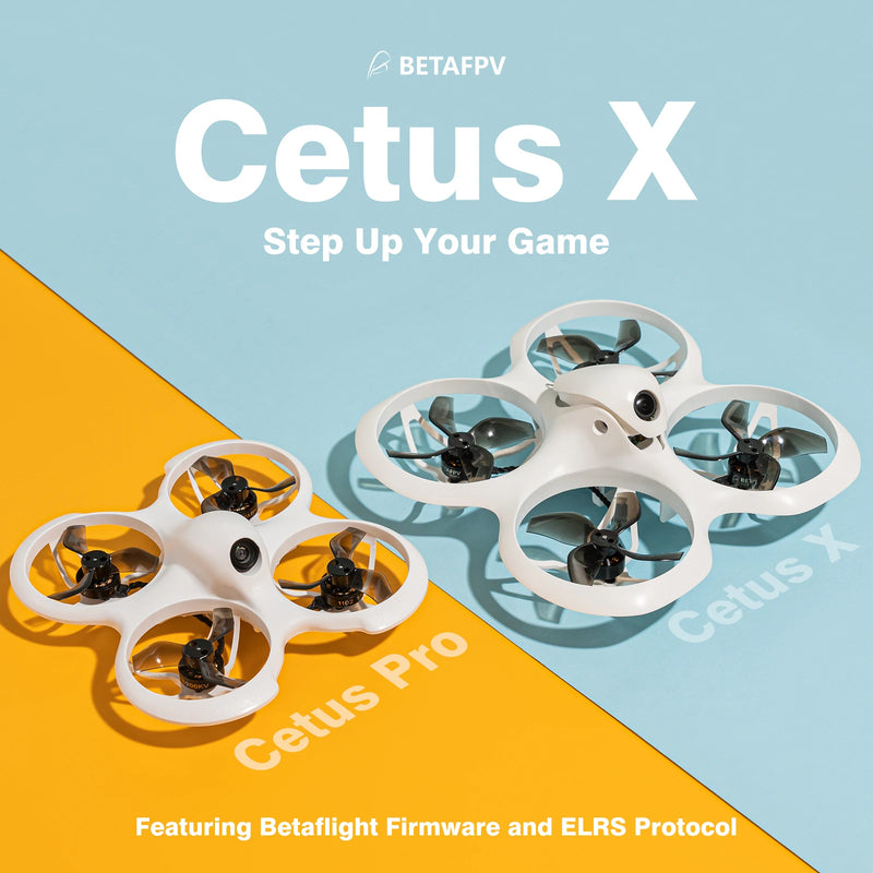 BETAFPV Cetus X /Cetus Pro យន្តហោះគ្មានแปรง BNF ម៉ូទ័រគ្មានជក់ FPV យន្តហោះគ្មានមនុស្សបើកប្រណាំង លក់ដាច់បំផុត