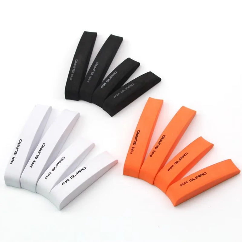 4Pcs Car Door Protector Guard Strip Scratch Protector Car Rubber Bumper Stickers Auto Door Edge Protection Car Decoration