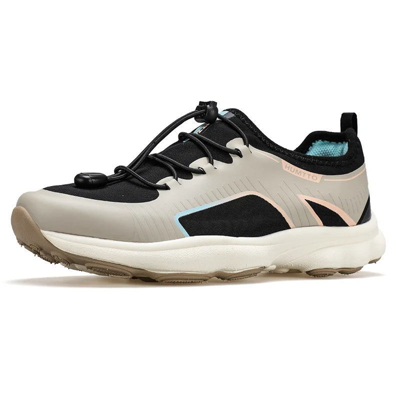 HUMTTO Lightweight Running Shoes Luxury Designer Shoes for Women Breathable Black Casual Sneakers Sports Jogging Womens Trainers