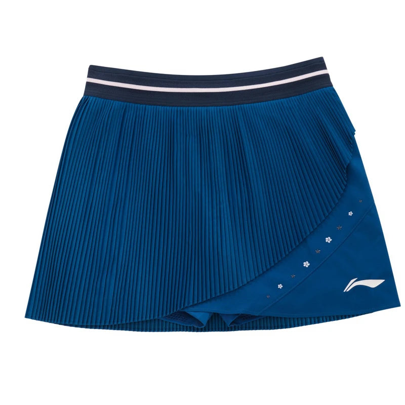 សំពត់វាយសីនារី Li-Ning LN ស្ងួតលឿន 100% Polyester ខ្យល់ចេញចូលបាន ខោកីឡាហ្វឹកហាត់ LiNing ASKW440