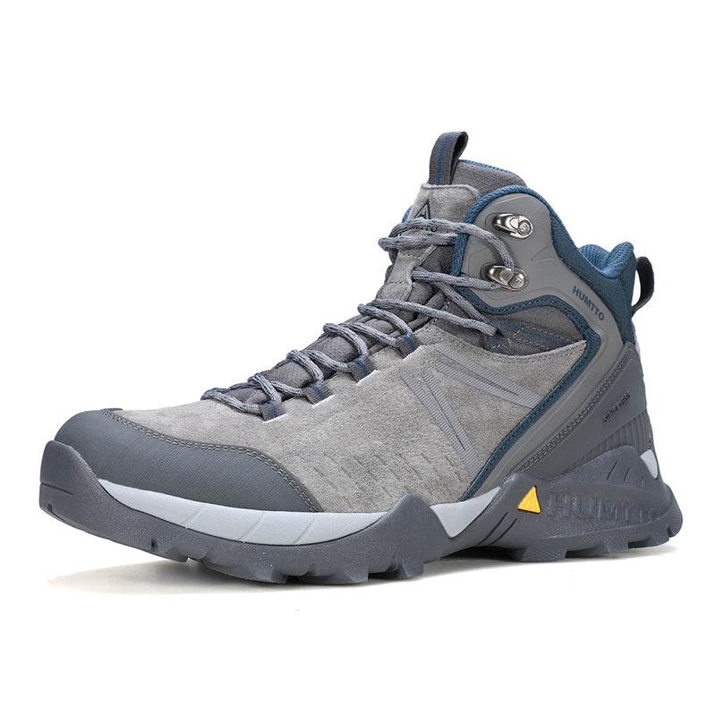 HUMTTO Men Hiking Boots Breathable Sneakers for Man Non-slip Outdoors Walking Designers Men's Sports Shoe Winter Trekking Shoes