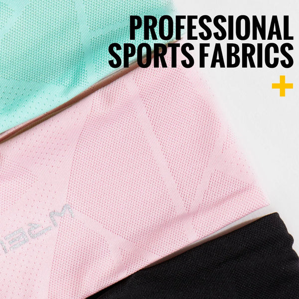 WRELS Sports Headbands Athletic Sweatbands Non Slip Elastic Sweat Hairbands Moisture Wicking Running Fitness Yoga Hair Band