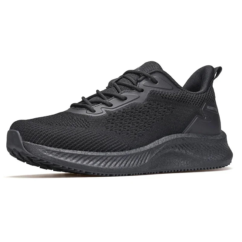 HUMTTO Casual Running Shoes Cushioning Man Trainers Breathable Gym Men Sneakers Light Black Luxury Designer Men's Sports Shoes