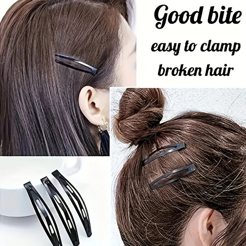 10/20pcs Black Metal Hairpin - Elegant Rectangular Hairpin, Smooth Edge and Sharp Top,Ensure That Women's Hair Is Firml