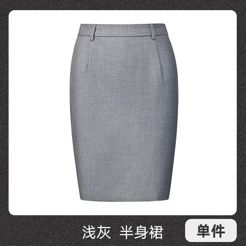 2026 New Women's Blue Plain-colored Slacks, Non-iron Men's Business/office Formal Trousers, Available in Black, Gray.