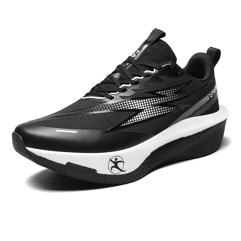 Men women running shoes four seasons fashion breathable soft-sole outdoor speed casual sneakers couple light racing sports shoes
