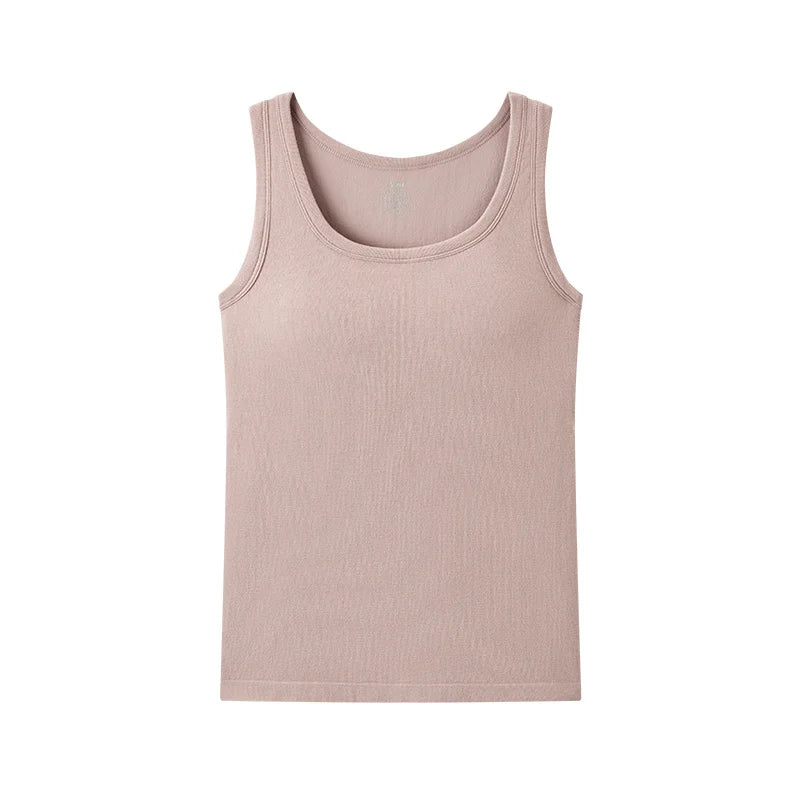 Semir Women Vest Thermal Moisture Wicking Solid Slim Fit 2026 Soft Everyday Inner Outer Layering Top