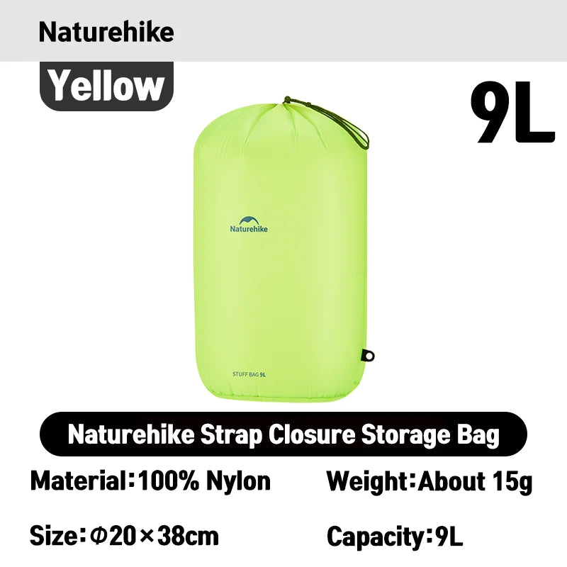 Naturehike Waterproof Storage Bag Water Resistant Ultralight 20g Pocket Backpack Space Manage Outdoor Camping Hiking Climbing