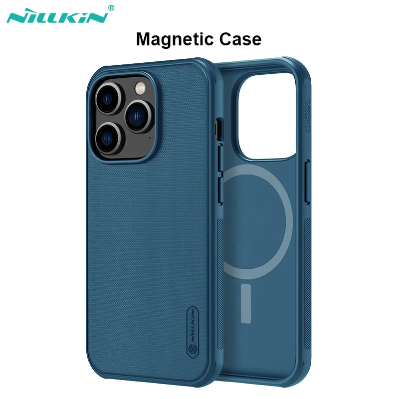 For iPhone 16 Pro Max Case For iPhone 15 Pro Max NILLKIN Frosted Shield Pro PC Matte Back Cover For iPhone 14 Pro Phone Shell