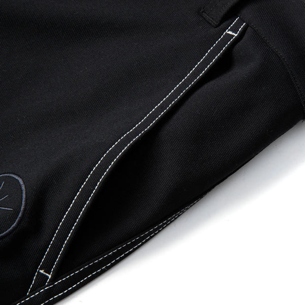 ខោជើងវែងបុរស Li-Ning 68% Polyester 31% Viscose 1% Elastane រលុង ស្រួលស្លៀក ខោជើងវែង LiNing Leisure AKXU679