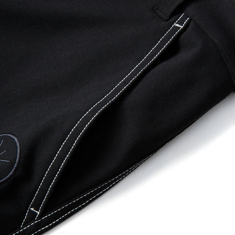 ខោជើងវែងបុរស Li-Ning 68% Polyester 31% Viscose 1% Elastane រលុង ស្រួលស្លៀក ខោជើងវែង LiNing Leisure AKXU679