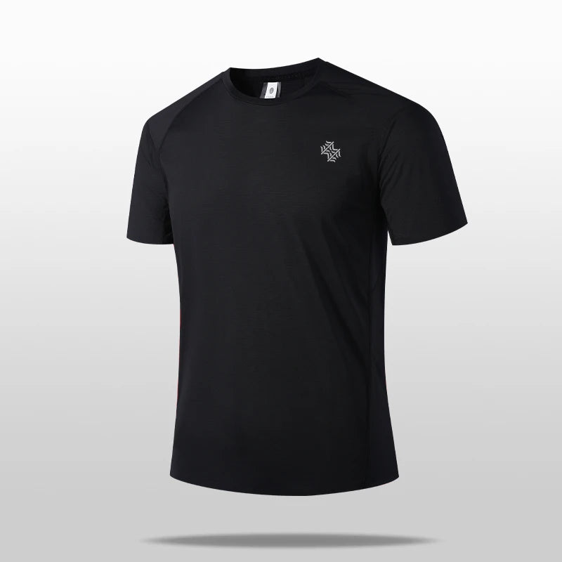 SBWL 2026 Harajuku Summer High-Quality Men's Outdoor Leisure Sports Quick-Drying T-Shirt Running Short Sleeve Tops
