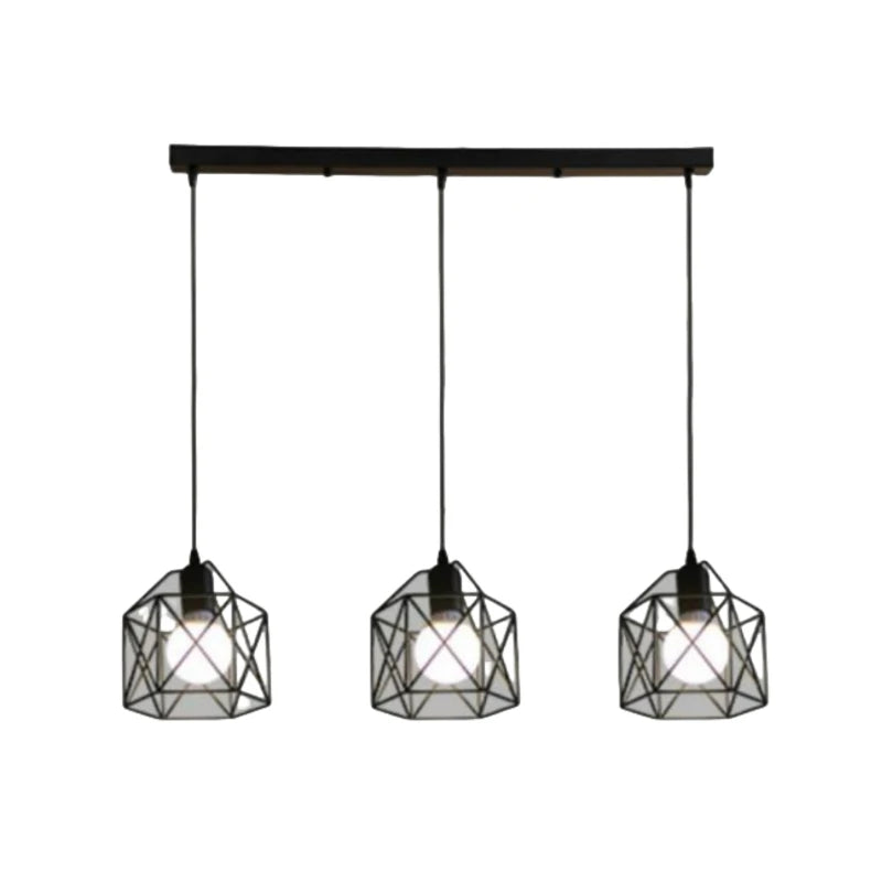 1/2Pcs Industrial Pendant Light Led Modern Hanging Lamp for Ceiling Light Fixture Metal Lighting Home Room Decor Light Fixture