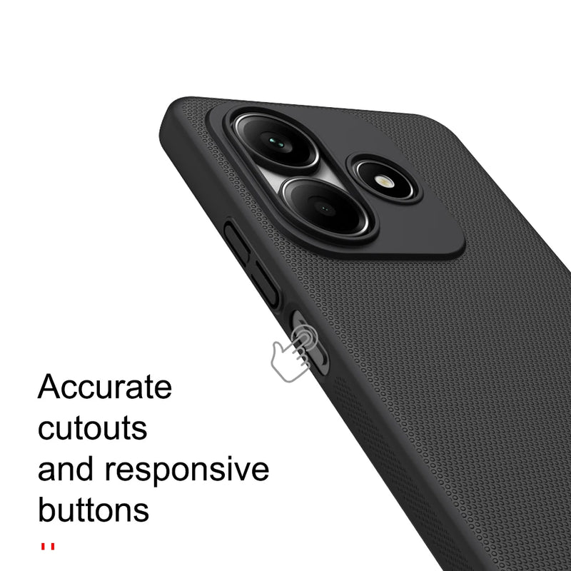 Nillkin For Xiaomi Redmi Note 14 5G Case Frosted Shield TPU Matte Shockproof PC Hard Back Cover For Redmi Note 14 5G Cases