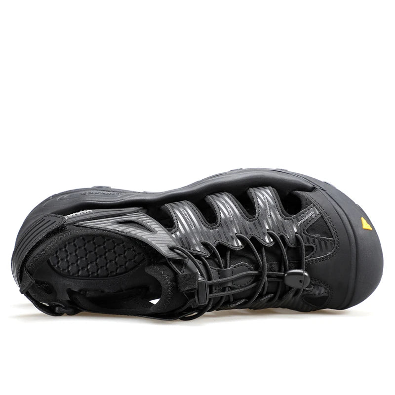 HUMTTO Summer Sandals for Men Breathable Outdoor Hiking Shoes Water Beach Mens Sandals Camping Fishing Climbing Aqua Man Sneaker