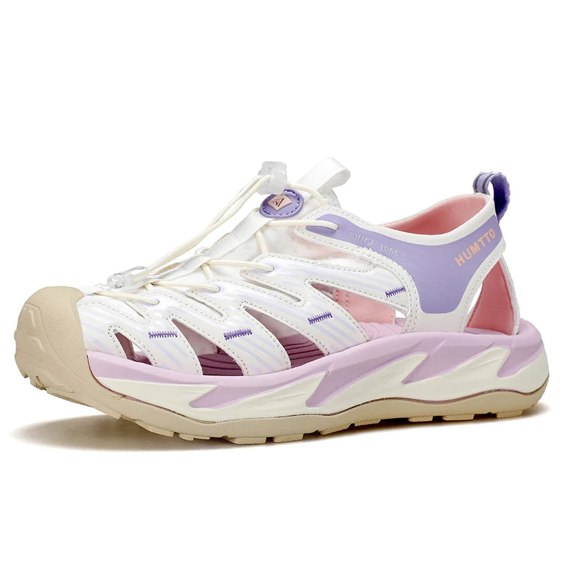 HUMTTO Summer Hiking Shoes for Women Water Women's Sneakers Breathable Luxury Designer Anti-slip Sports Trekking Outdoor Sneaker
