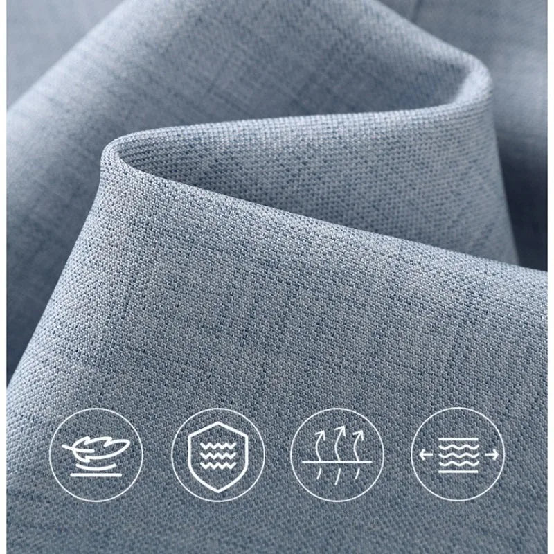 Men's Slim Fit Casual Blazer Stretch Anti-Wrinkle Suit Jacket Notch Lapel Business Daily Coat