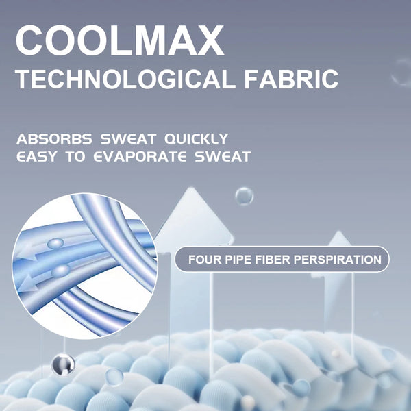 WRELS COOLMAX Five-finger Outdoor Sports Socks Breathable Anti-Blister Prevention Quick-drying Solid Color Cycling Sports Socks