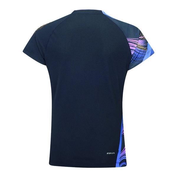 អាវយឺតវាយសី Li-Ning សម្រាប់នារី AT DRY ULTRA មានខ្យល់ចេញចូលបានល្អ អាវយឺតហ្វឹកហាត់កីឡា LiNing សម្រាប់ការប្រកួតអាជីព AAYV146