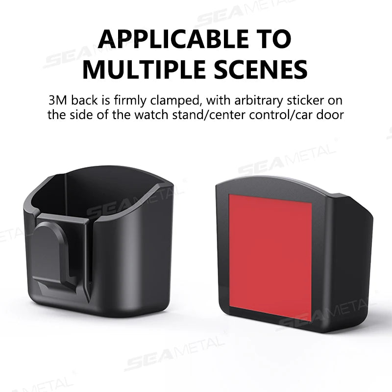 SEAMETAL Car Hooks Key Holder Clip Multifunctional Car Key Box Organizer Adhesive Mount Card Holder for Car Interior Accessories