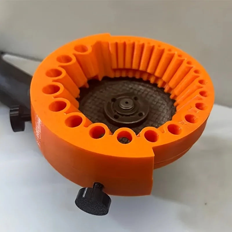 Drill Bit Sharpener,Power Drill Bit Grinding Attachment for Grinding Drill Bits,2 to13 Mm Drill Bits for Grinding 125 Mm Grinder