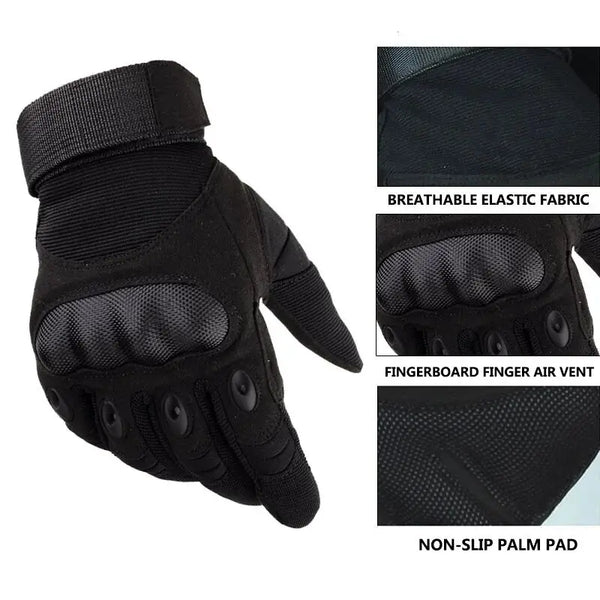 WRELS Touch Screen Anti-Skid Full Finger Tactical Gloves Men Women Driving Riding Hunting Motorcycle Climbing Tactical Gloves