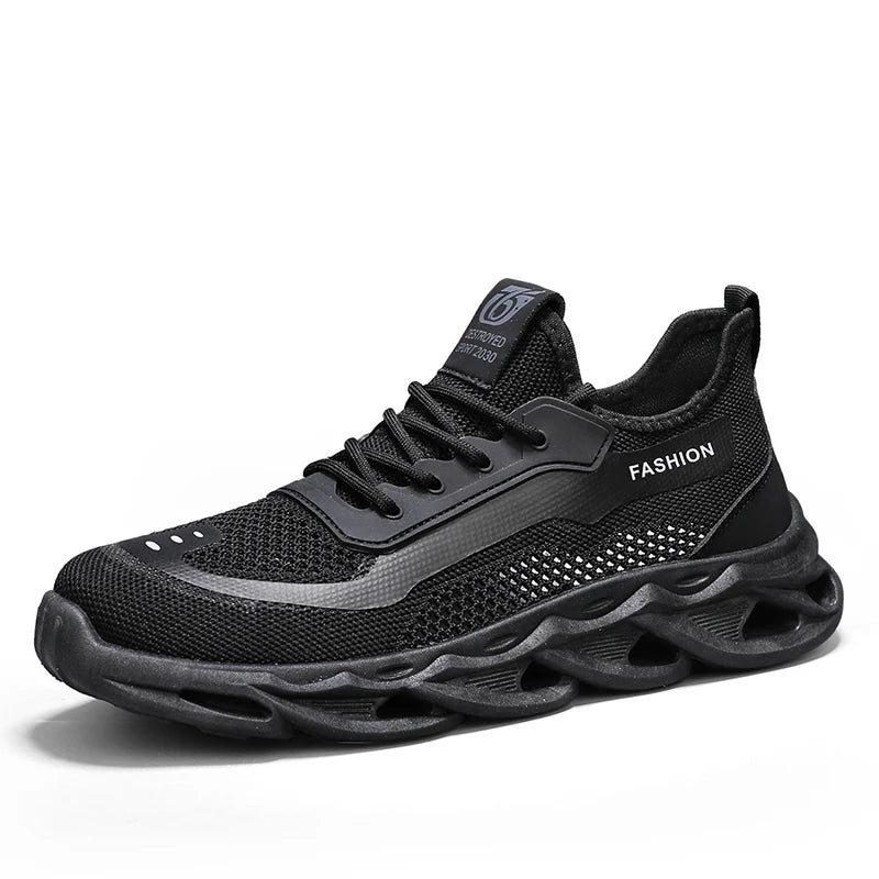 Mens Sports Shoes Summer New Mesh Breathe Low Cut Casual Sneakers Anti Slip Shock-absorbing Fashion Street Wear Walking Shoes