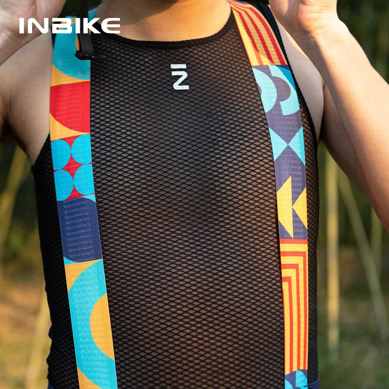 INBIKE Cycling Base Layer for Men Quick Dry Bicycle Vest Top Tank for Riding Cycling Road Bike Undershirt Mesh Underwear Clothes