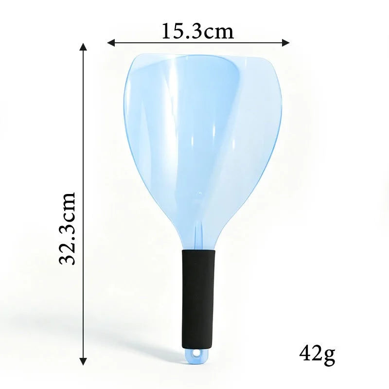 1/3pcs Hair Salon Face Shield Plastic Haircut Face Protector Mask with Sponge Handle Reusable Face Mask Cover Makeup Protector