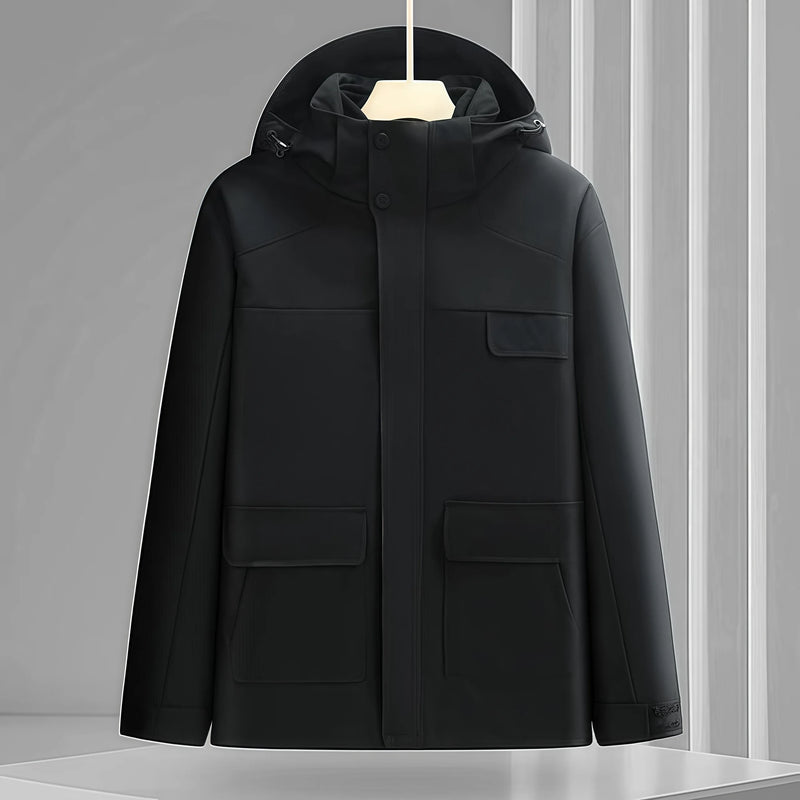 2026 Detachable Polar Fleece Inner Hooded Windbreake Waterproof and Scratch-resistant Outdoor Adventure Hiking Casual