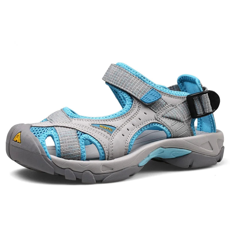HUMTTO Hiking Shoes for Women Outdoor Sandals Womens Breathable Water Beach Sandals Summer Camping Fishing Climbing Aqua Sneaker