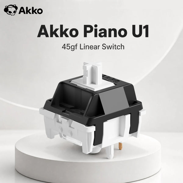 Akko Linear Mechanical Keyboard Switch U1 Piano 45 Pcs