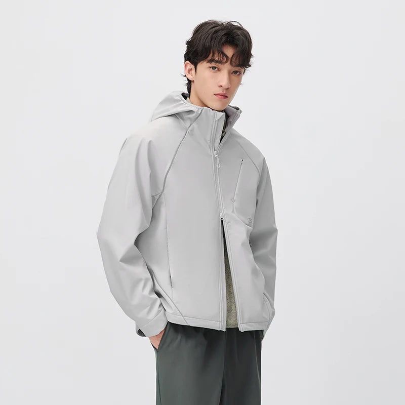 Semir Men Winter Jacket Hooded 2026 New Winter Daily Wear Urban Casual Style Cold Weather Layering Everyday Wardrobe