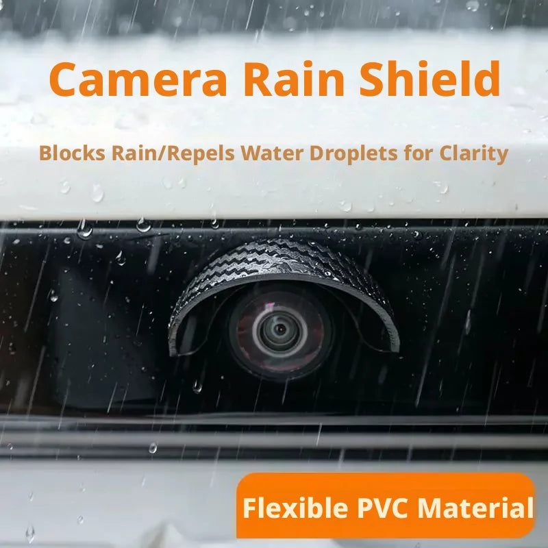 SEAMETAL 2/4PCS Car Camera Lens Protector Waterproof Dust-proof Car Rear View Backup Camera Cover Rain Shield Car Accessories