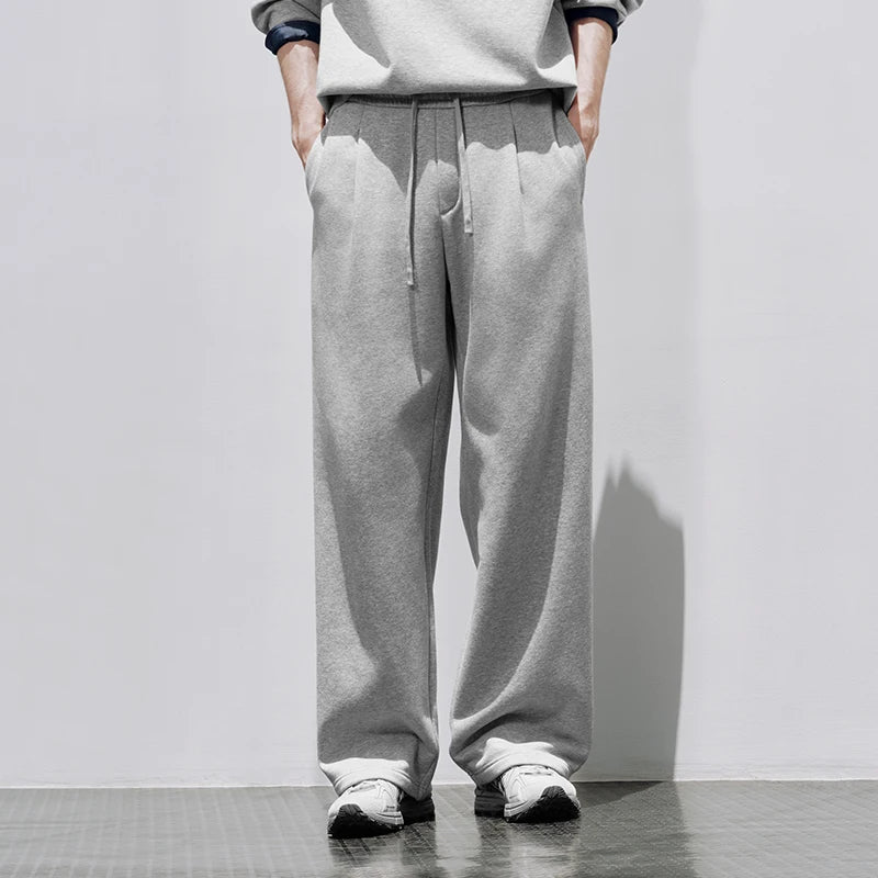 Semir Women Casual Pants Loose Fit Straight Leg Heavyweight Breathable 2026 New Winter Daily Wear Urban Casual Style