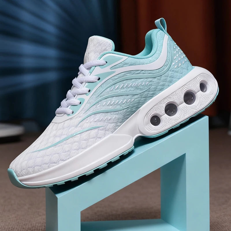 Womens Sports Shoes 2025 Autumn New Casual Fashion Lightweight Thick Soled Comfortable Sneakers Travel Walking Shoes for Women