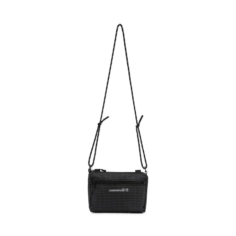 កាបូបស្ពាយ Li-Ning Unisex COUNTERFLOW Light Outdoor ទម្ងន់ស្រាល ទំហំ 200*145*350mm ខ្សែអាចលៃតម្រូវបាន កាបូបកីឡា LiNing Leisure ABDW201