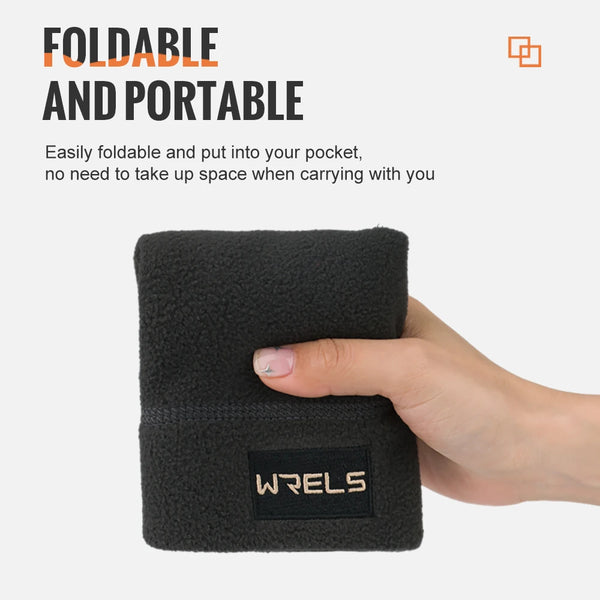 WRELS Winter Running Hats Windproof Warmer Sport Bonnet Sweat Absorption Quick Drying Warm Ear Protection Sport Cap Running Hat