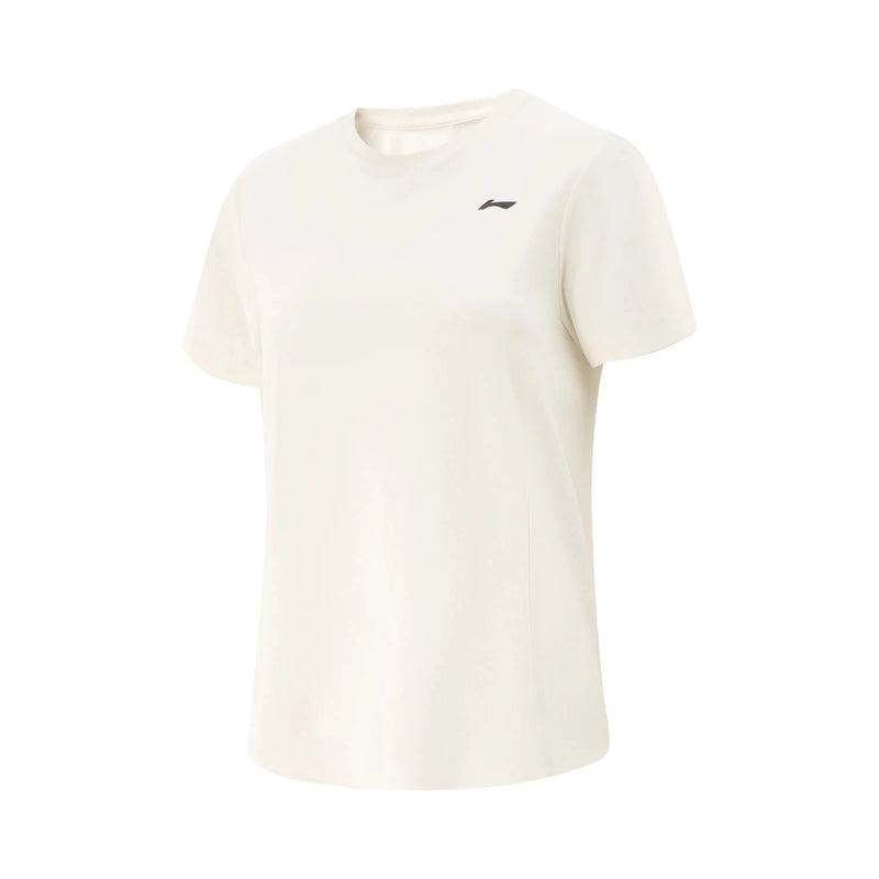 អាវយឺតហ្វឹកហាត់នារី Li-Ning AT DRY FREEZE ទំហំធម្មតា 53% វីស្កូស 27% ប៉ូលីអាមីត 13% ម៉ូដល 7% អេឡាស្តង់ អាវយឺត LiNing ATSV410