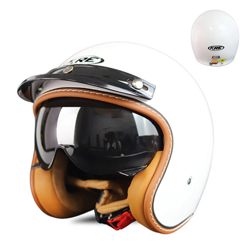 មួកសុវត្ថិភាពម៉ូតូ Capacete De Moto Scooter មួកសុវត្ថិភាពមុខបើកចំហរ ច្រើនលំនាំ Casco Moto Equipment Four Seasons ECE DOT អនុម័ត