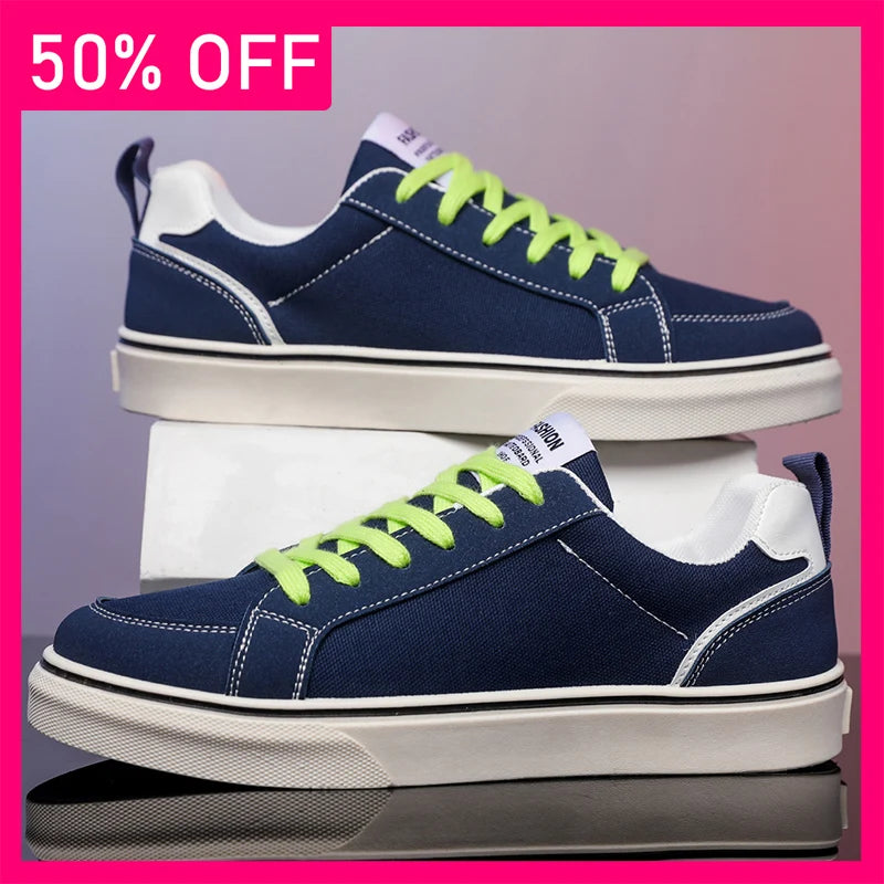 Men Board Shoes Summer New Breathable Versatile Soft Sole Comfortable Daily Casual Shoes Lightweight Youth Walking Shoes for Men