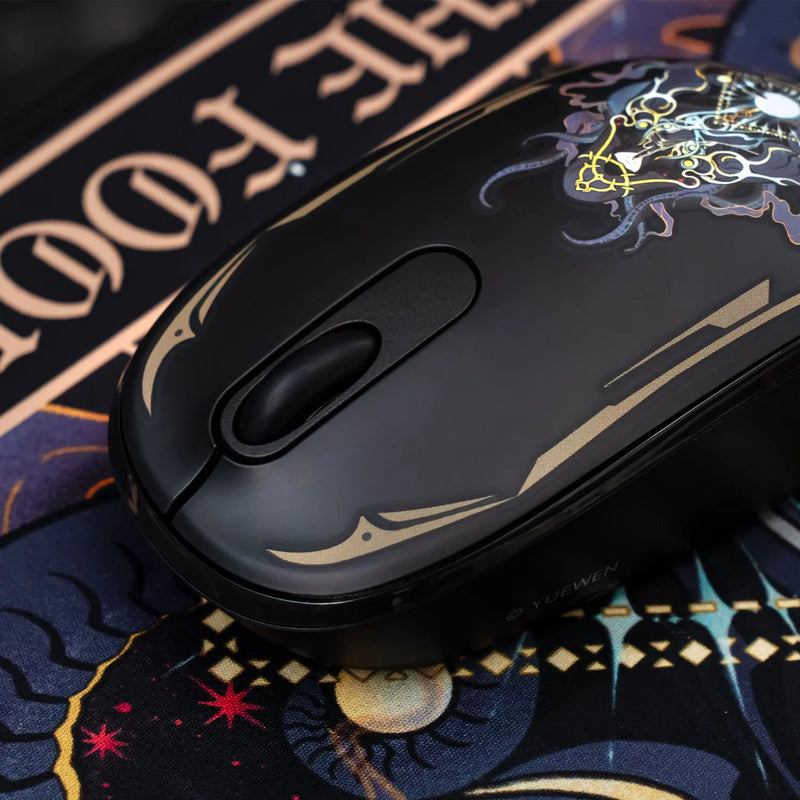 Akko Smart 1 2.4G Wireless Mouse Lord of the Mysteries Ergonomically Design 3200DPI Adjustable Lightweight Gaming Office Mouse